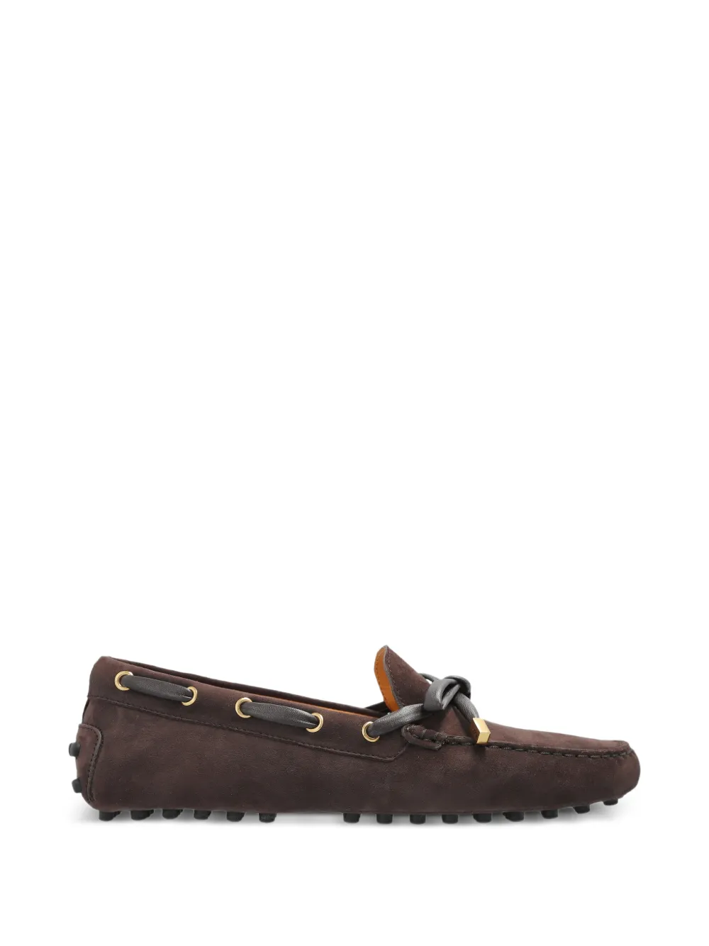 Лоферы gommino TOD'S, коричневый