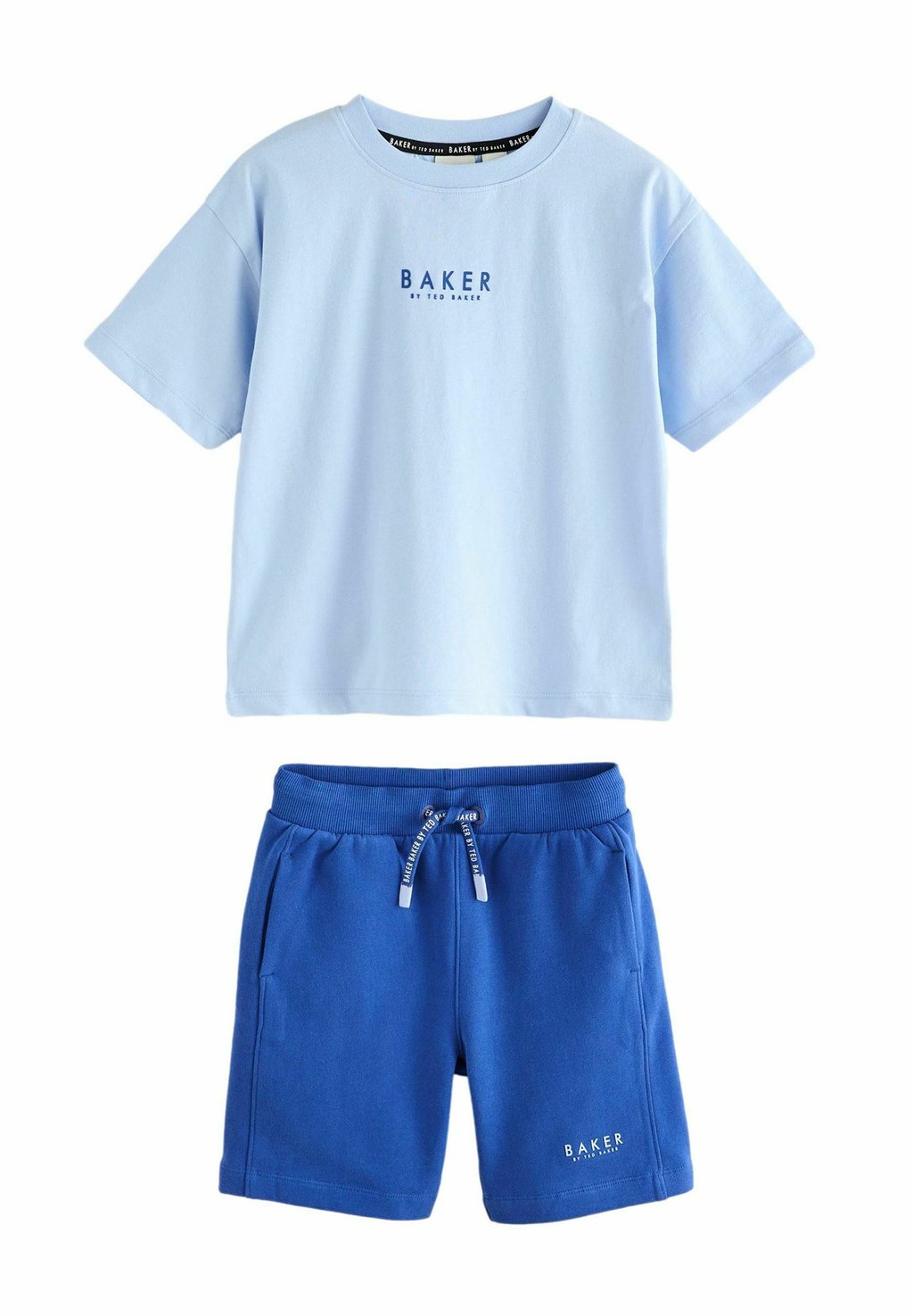 

Футболка с принтом SET Baker by Ted Baker, синий