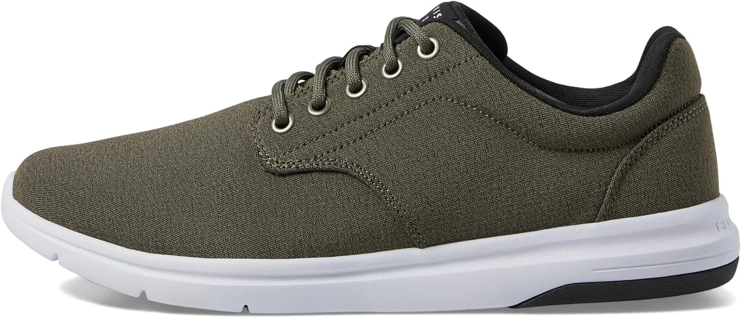 Мужские плетеные кроссовки TravisMathew The Daily 2.0, зеленый — фото 4
