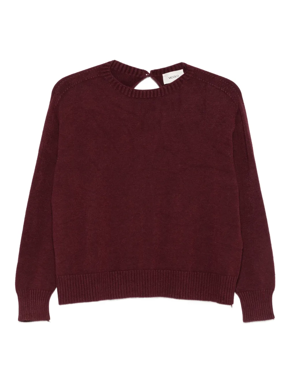 

Джемпер с открытой спиной Vicolo, красный