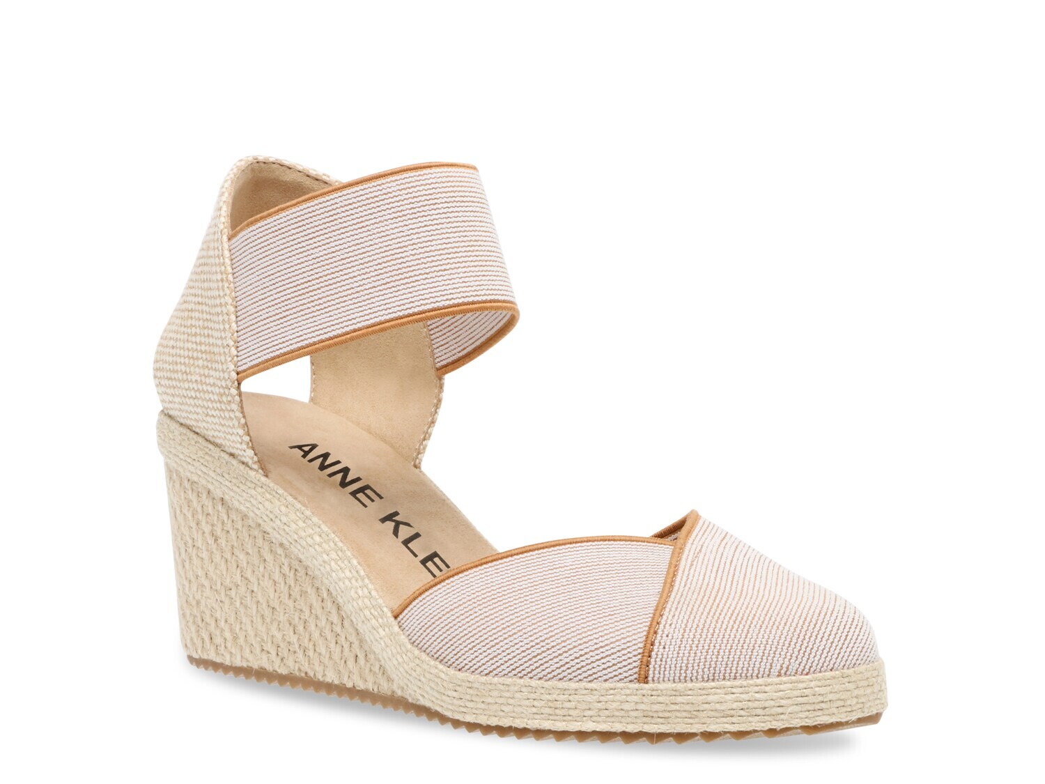 

Эспадрильи Anne Klein Zoey на танкетке, молочный