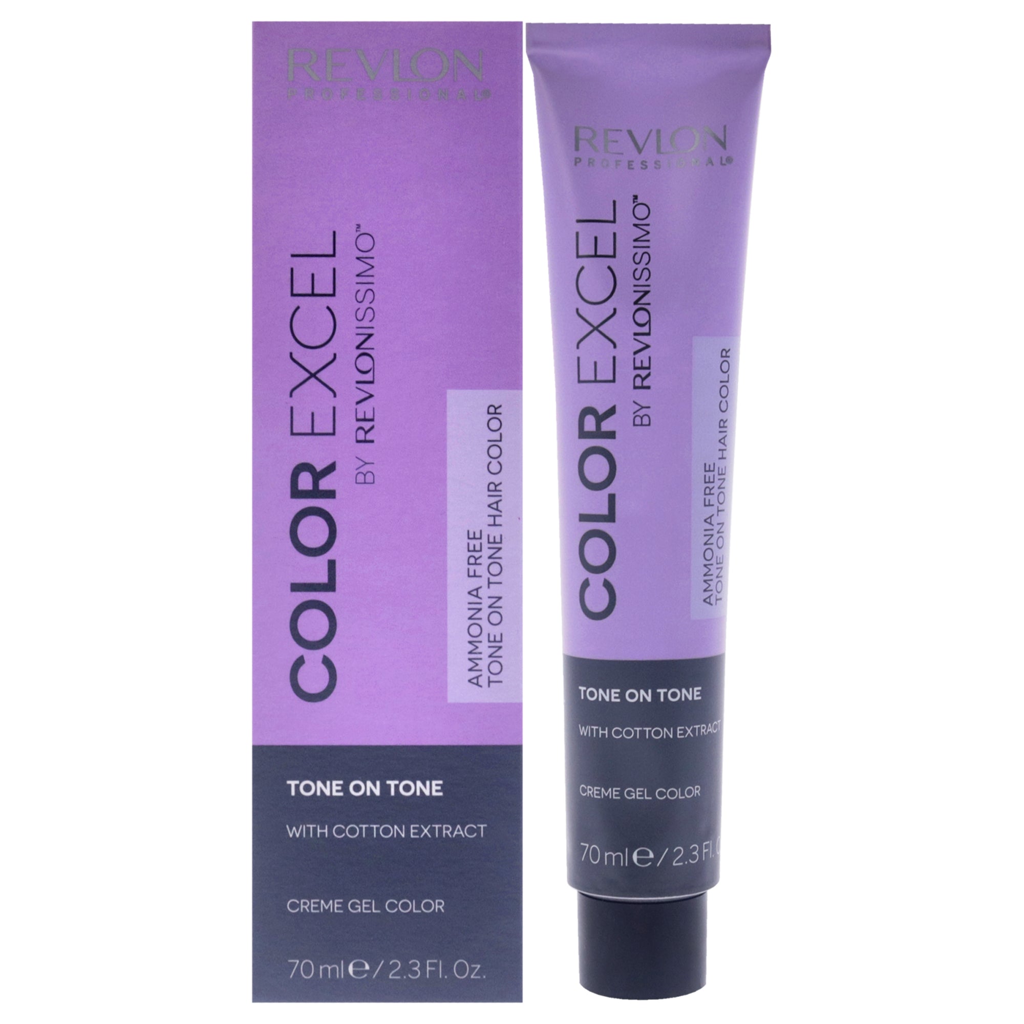 

Краска для волос Revlonissimo Color Excel - 83 Светло-золотистый блонд от Revlon, унисекс - 2,3 унции, прозрачный