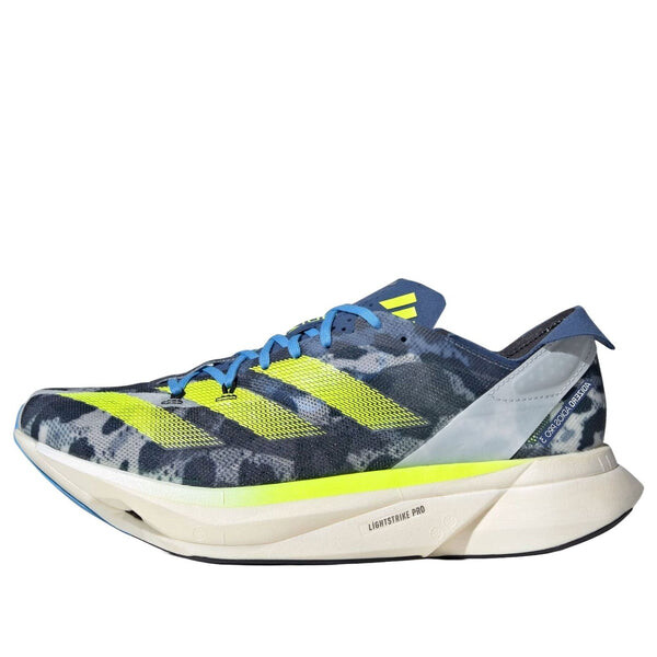 

Кроссовки adizero adios pro 3 'crystal white lucid lemon blue' Adidas, белый