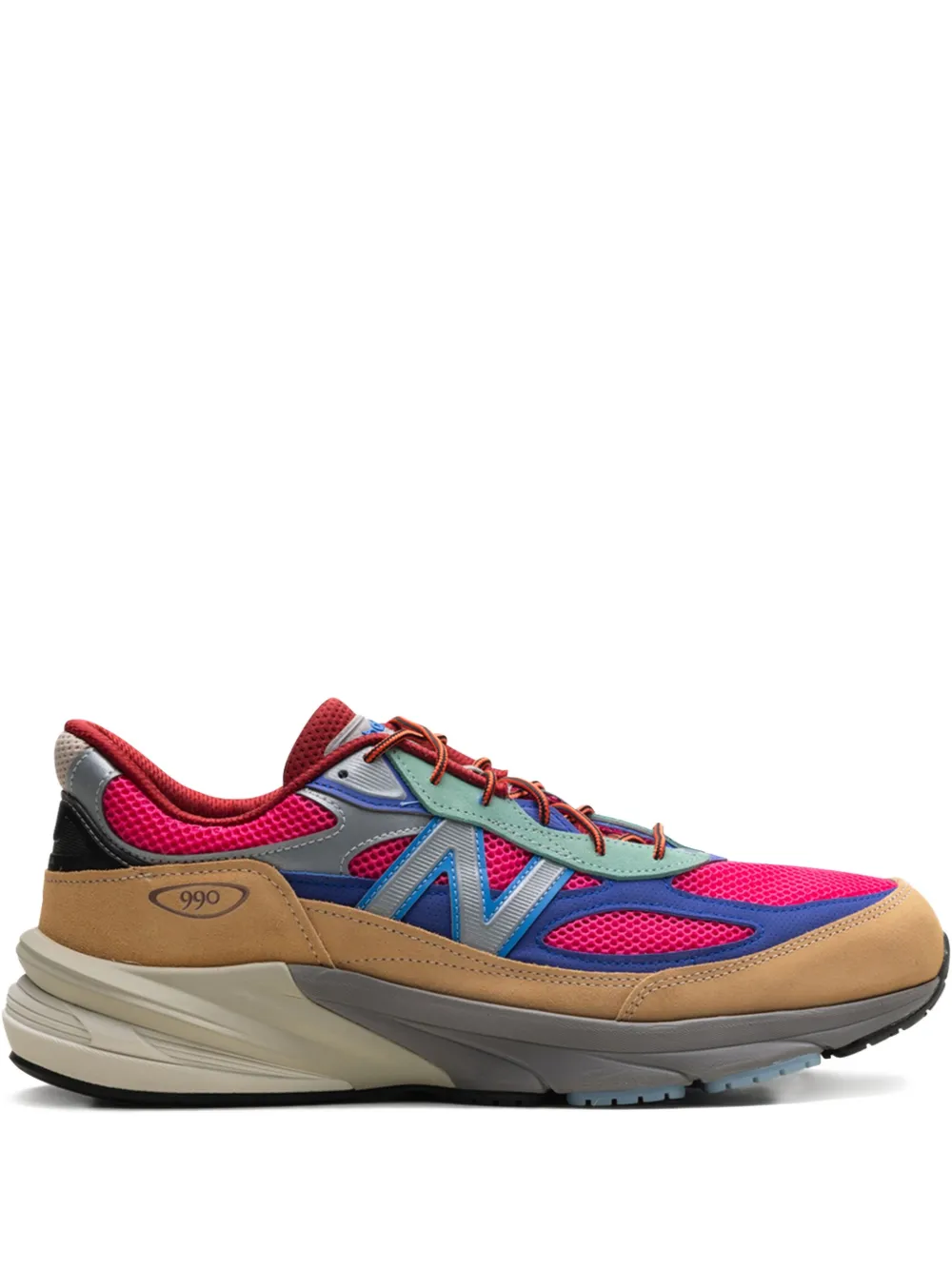 

Кроссовки 990v6 Ainôzama из коллаборации с Action Bronson NEW BALANCE, розовый