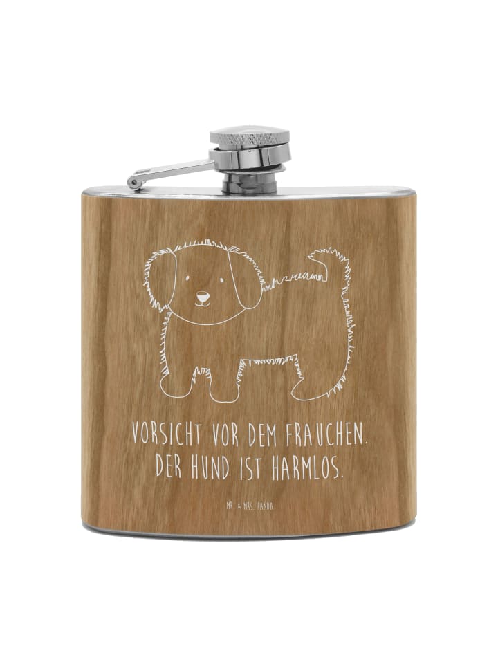 

Mr. & Mrs. Panda Фляжка Fahrradklingel Pinguin Bier ohne Spruch in Weiß