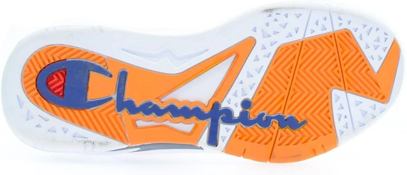 Кроссовки Champion Zone Mid White/RBL/White/Orange — фото 2