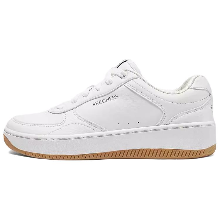 

Кроссовки Skechers Court Classics Skateboarding Shoes Men Low-top White/Yellow, белый/желтый