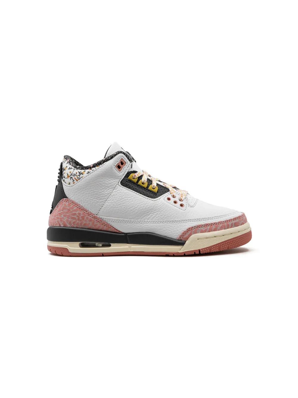 

Кроссовки Air Jordan 3 'White/Red Stardust' Jordan Kids, белый