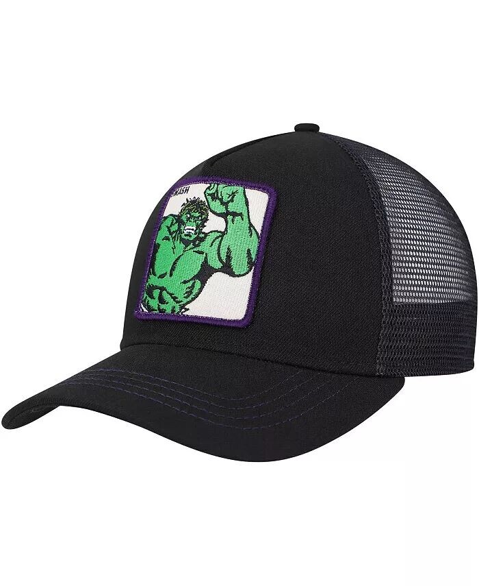 

Мужская черная кепка Snapback в стиле ретро с А-образной рамкой в ​​стиле Халк Lids