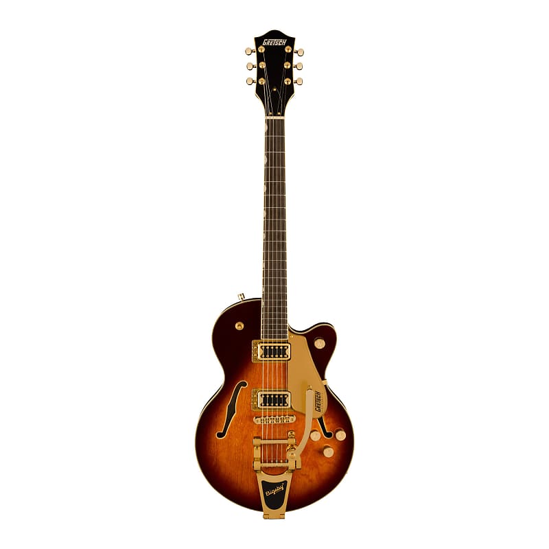 

Электрогитара Gretsch G5655TG Electromatic Center Block Jr. Single-Cut Small-Sized Body 6-String Guitar with Laurel Fingerboard, Bigsby and Gold Hardware