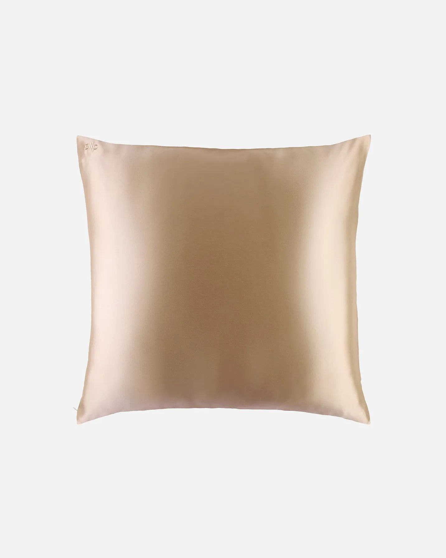 Наволочка из чистого шелка - 80x80 см. Slip, karamell, 1 шт