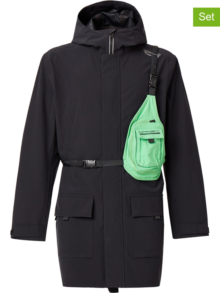 

Oakley Комплект из 2 предметов: парка и сумка через плечо "3L Modular" черного цвета