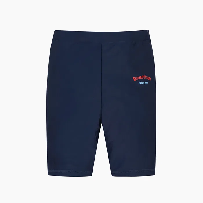 Детские плавательные леггинсы длиной 5/8, тёмно-синие, от Benetton Kids — фото 3
