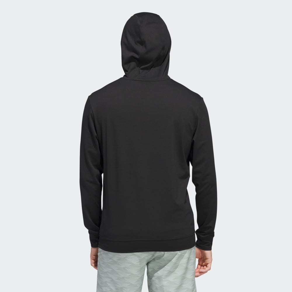 Спортивное худи Adidas Ultimate365 Elevated Pullover Hoodie, черный — фото 2