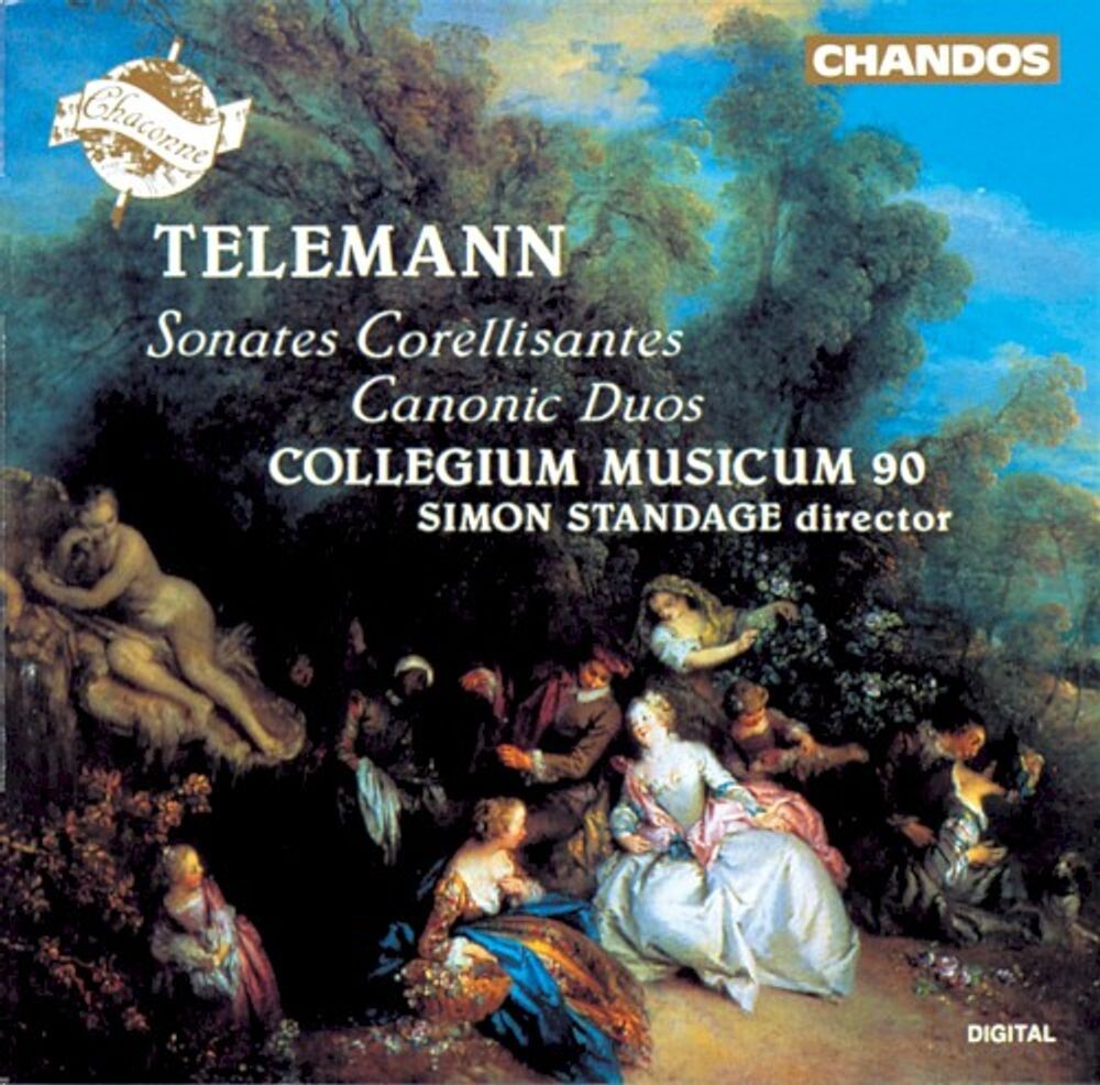 

Диск CD Telemann: Sonates Corellisantes / Canonic Duos - Georg Philipp Telemann