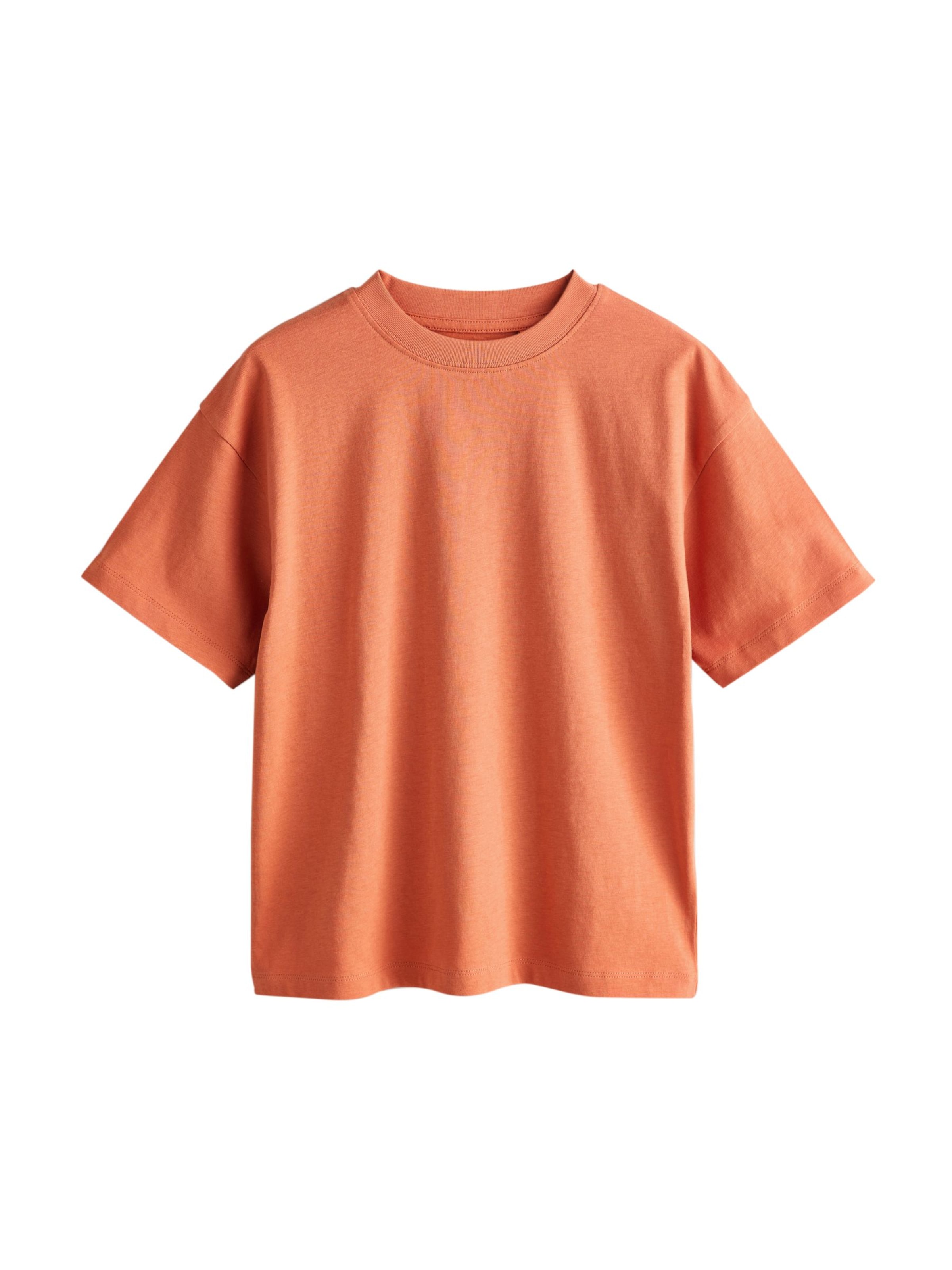 Next Футболка в цветах Navy, Green, Orange, White — фото 4