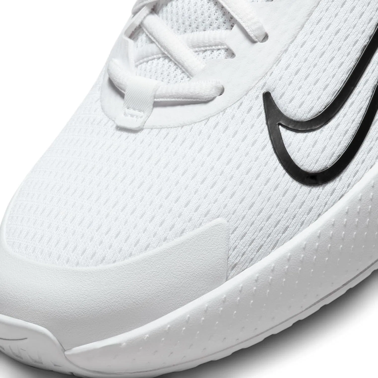 Кроссовки для тенниса Nike, мужские, цвет White Black — фото 4
