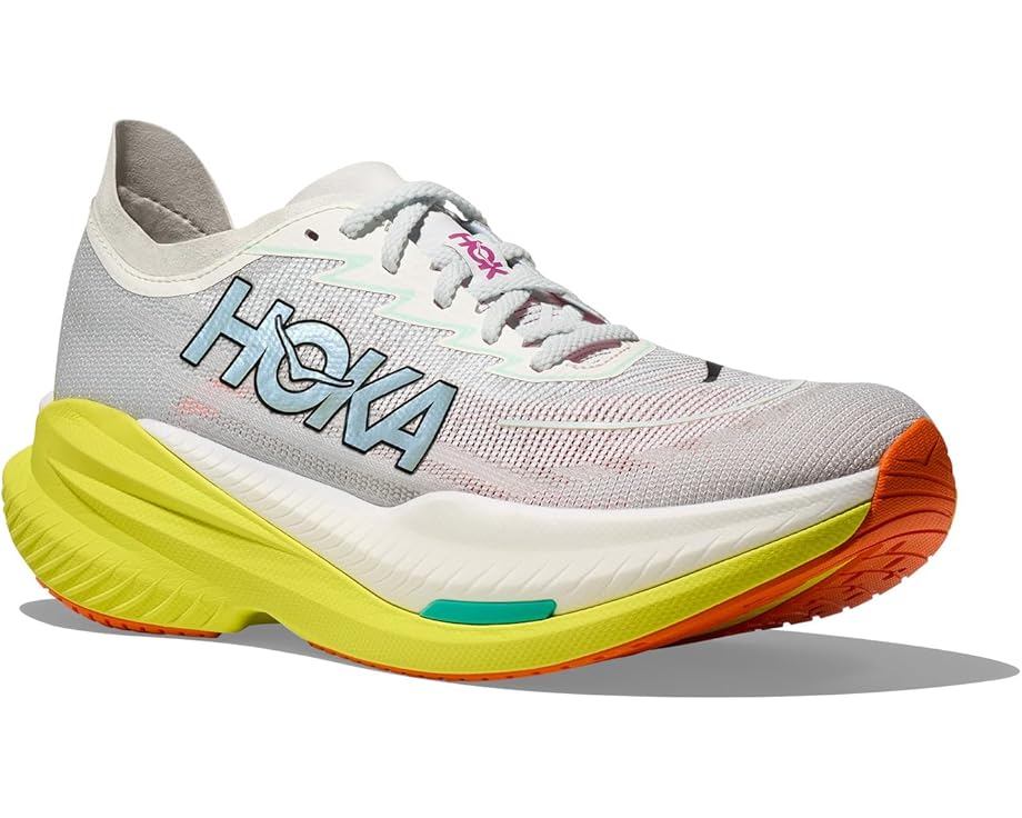 

Кроссовки Hoka Mach X 2, цвет Frost/Citrus