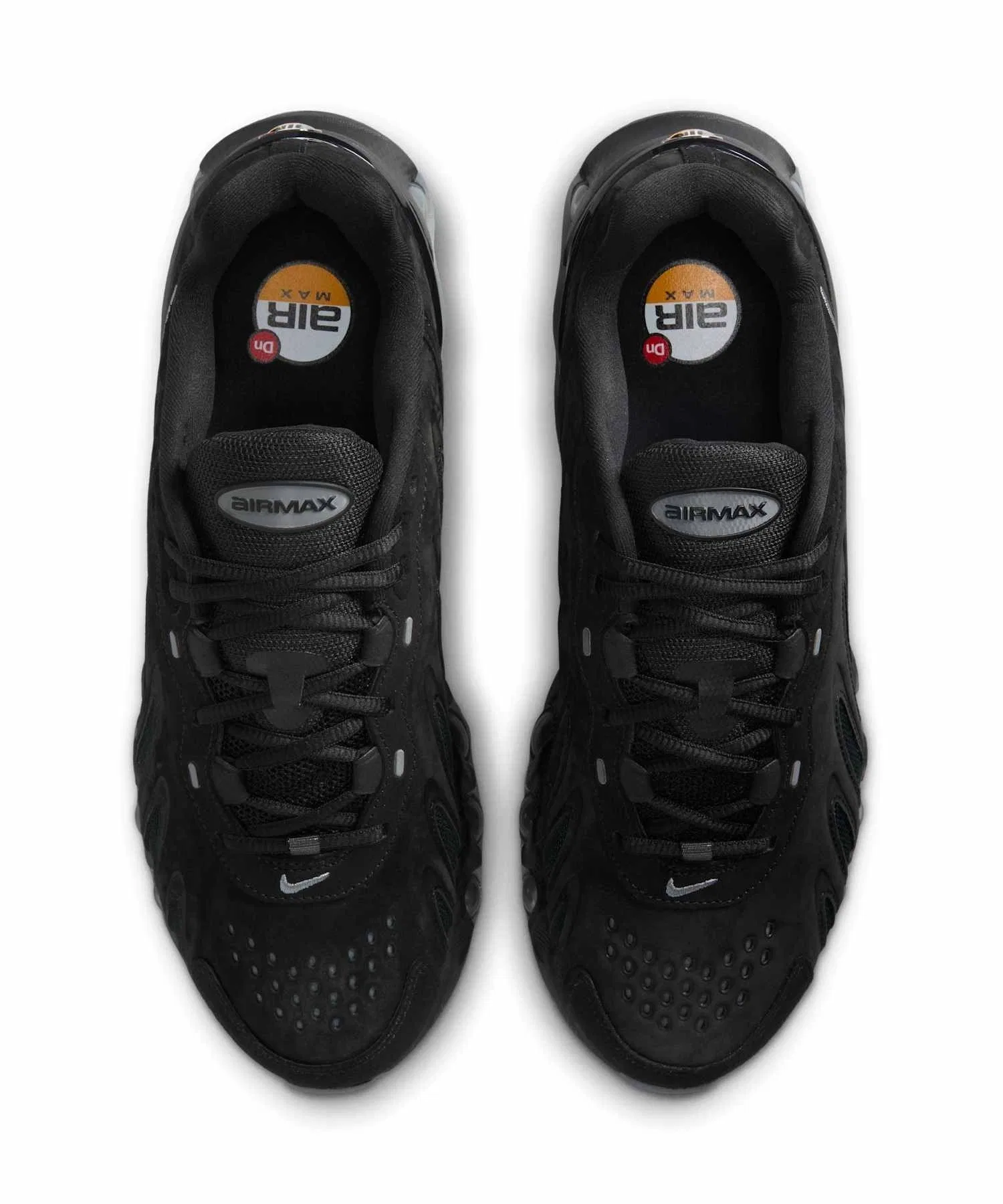Мужские кожаные кроссовки Nike Air Max Dn8 чёрные — фото 4