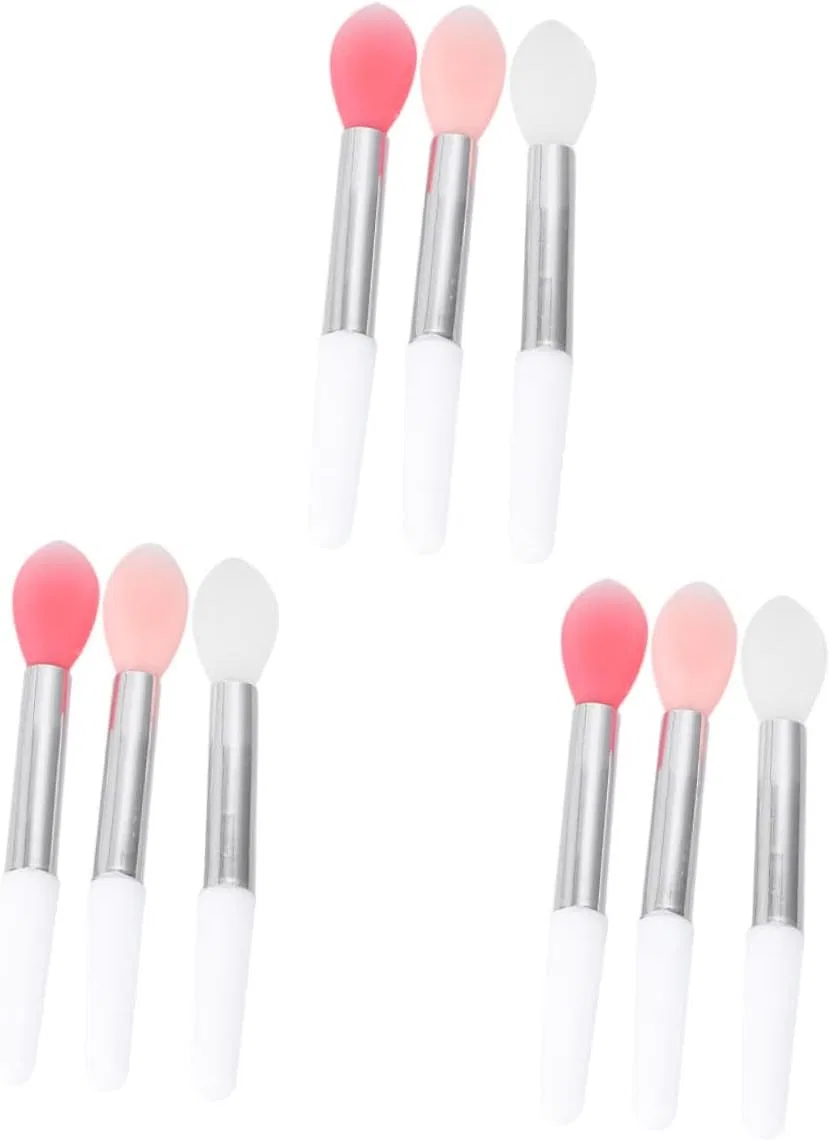 Набор силиконовых кистей для губ 9 шт Beaupretty разноцветный