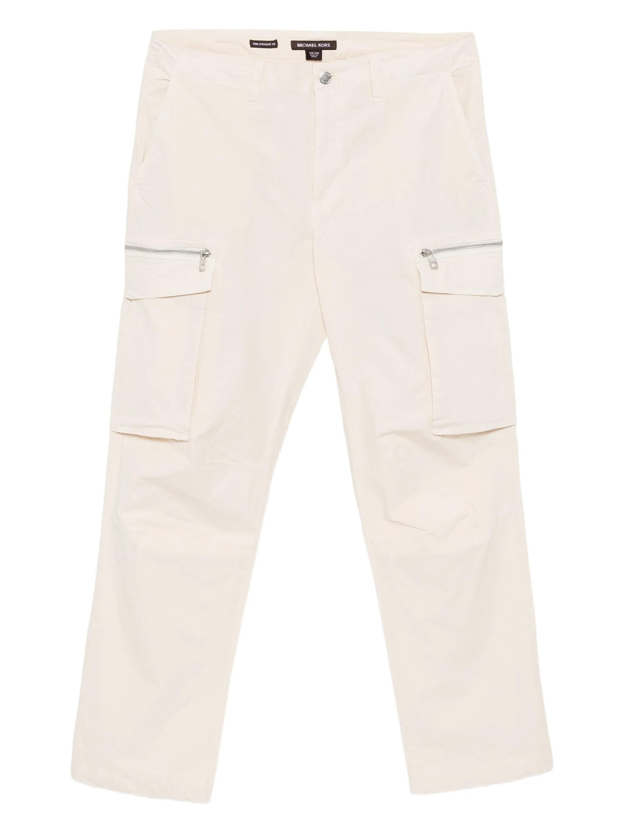 

Поплиновые брюки карго Michael Kors, кремовый