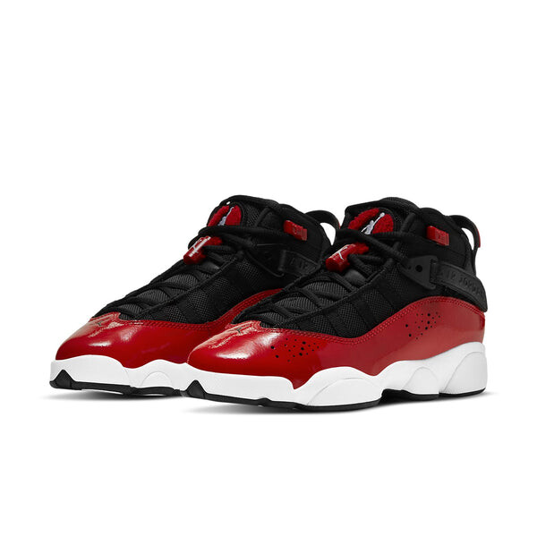 Кроссовки 6 колец Air Jordan, белый — фото 3