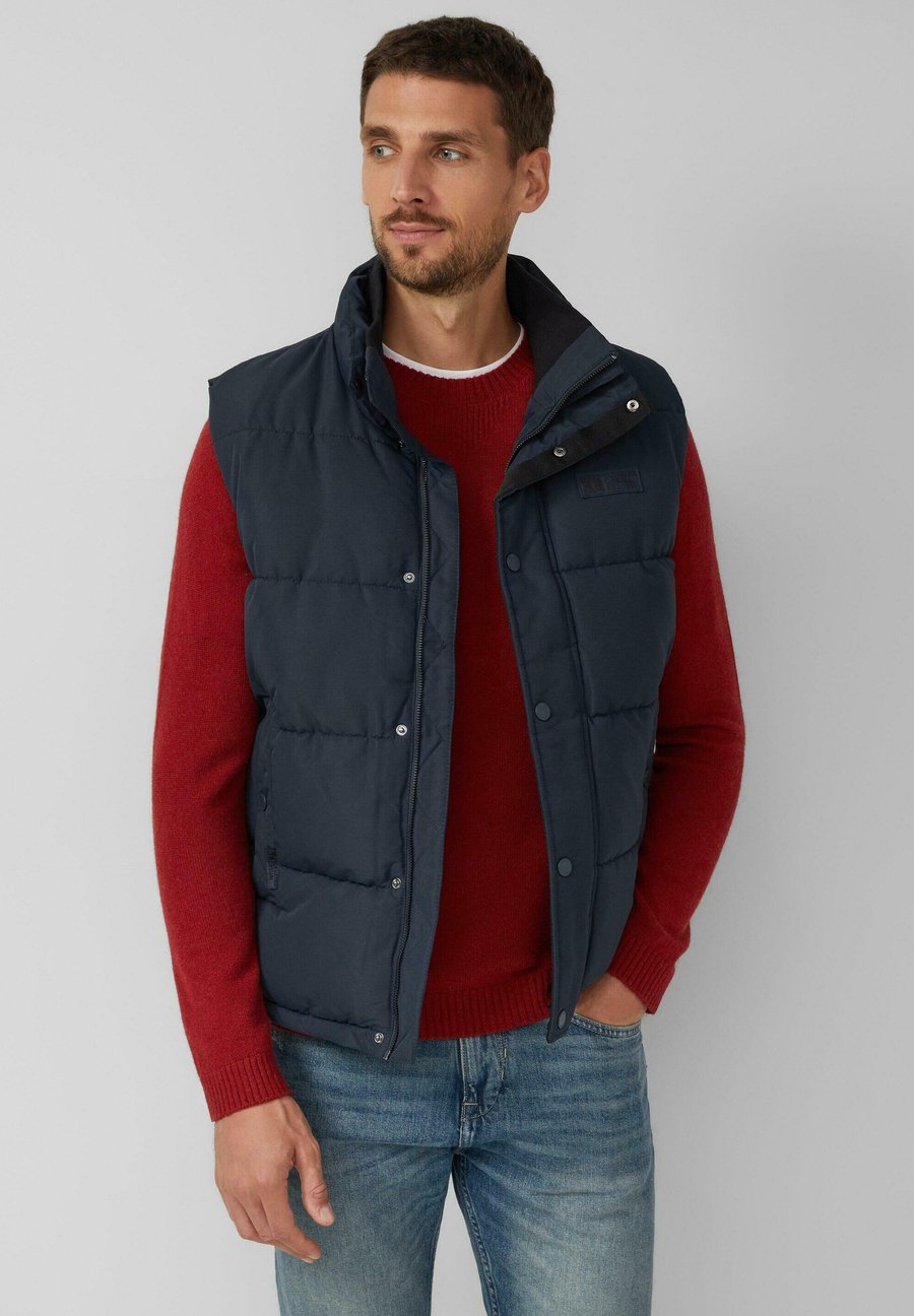 

Куртка s.Oliver Waistcoat, Navy/Dark Blue