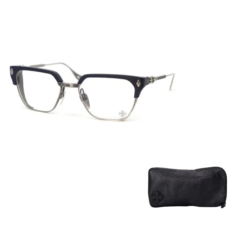 

Унисекс очки для зрения Chrome Hearts, черный/серебряный