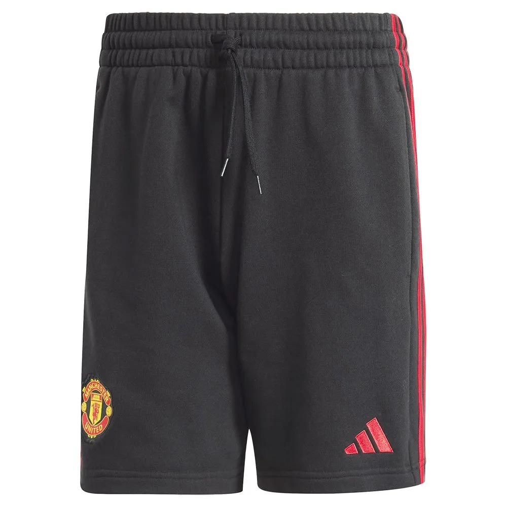 Шорты adidas Manchester United 24/25 DNA, серый — фото 3