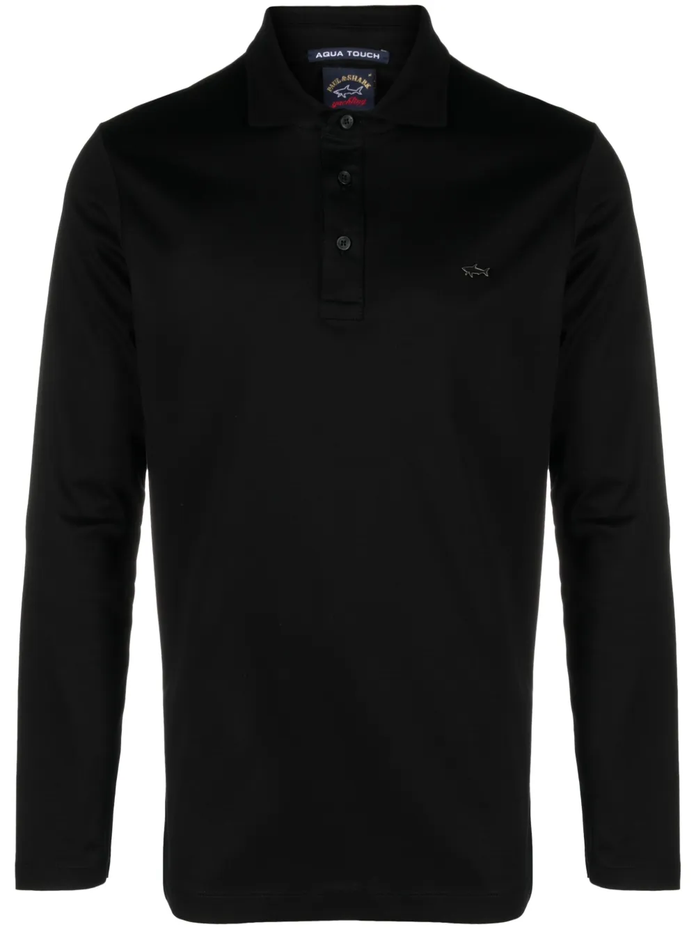 

Рубашка поло с логотипом Paul & Shark, черный