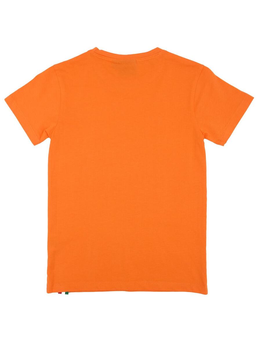 LEONE 1947 APPAREL Футболка Leone Basic из хлопка с короткими рукавами для детей — фото 2