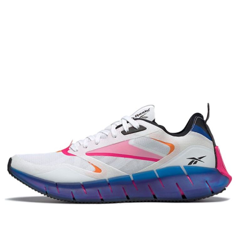 

Беговые кроссовки Reebok Zig Kinetica Horizon 'White Pink', белый
