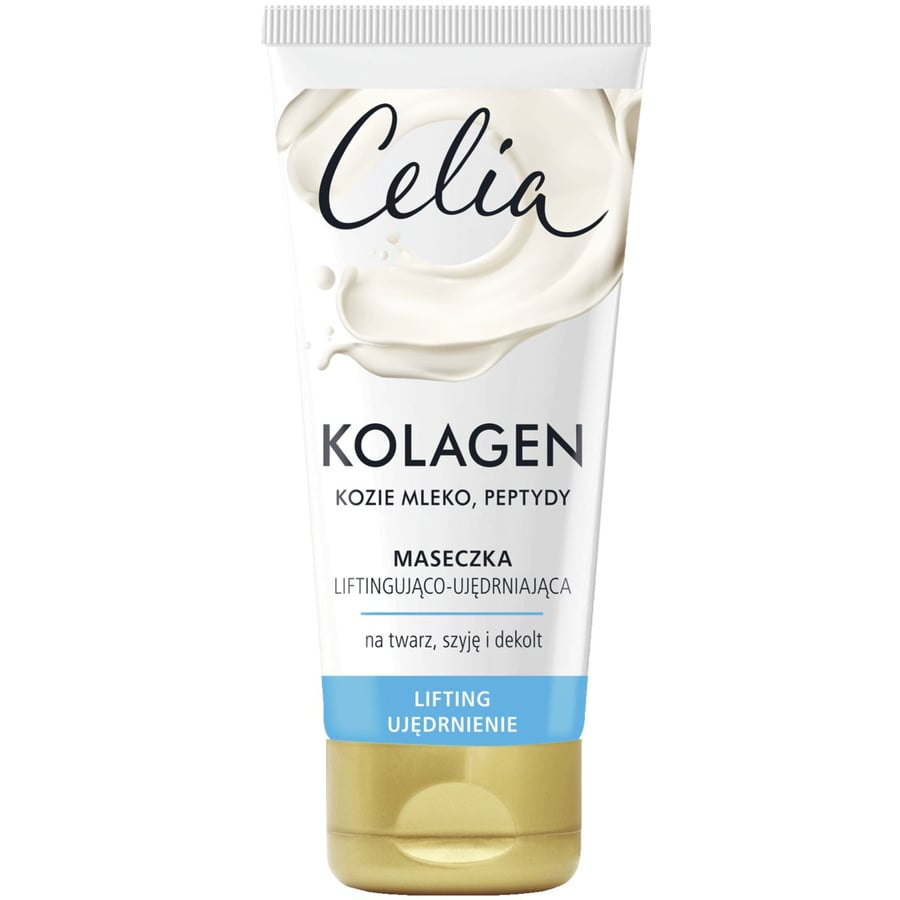 

Подтягивающая и укрепляющая маска для лица с коллагеном Celia на основе козьего молока