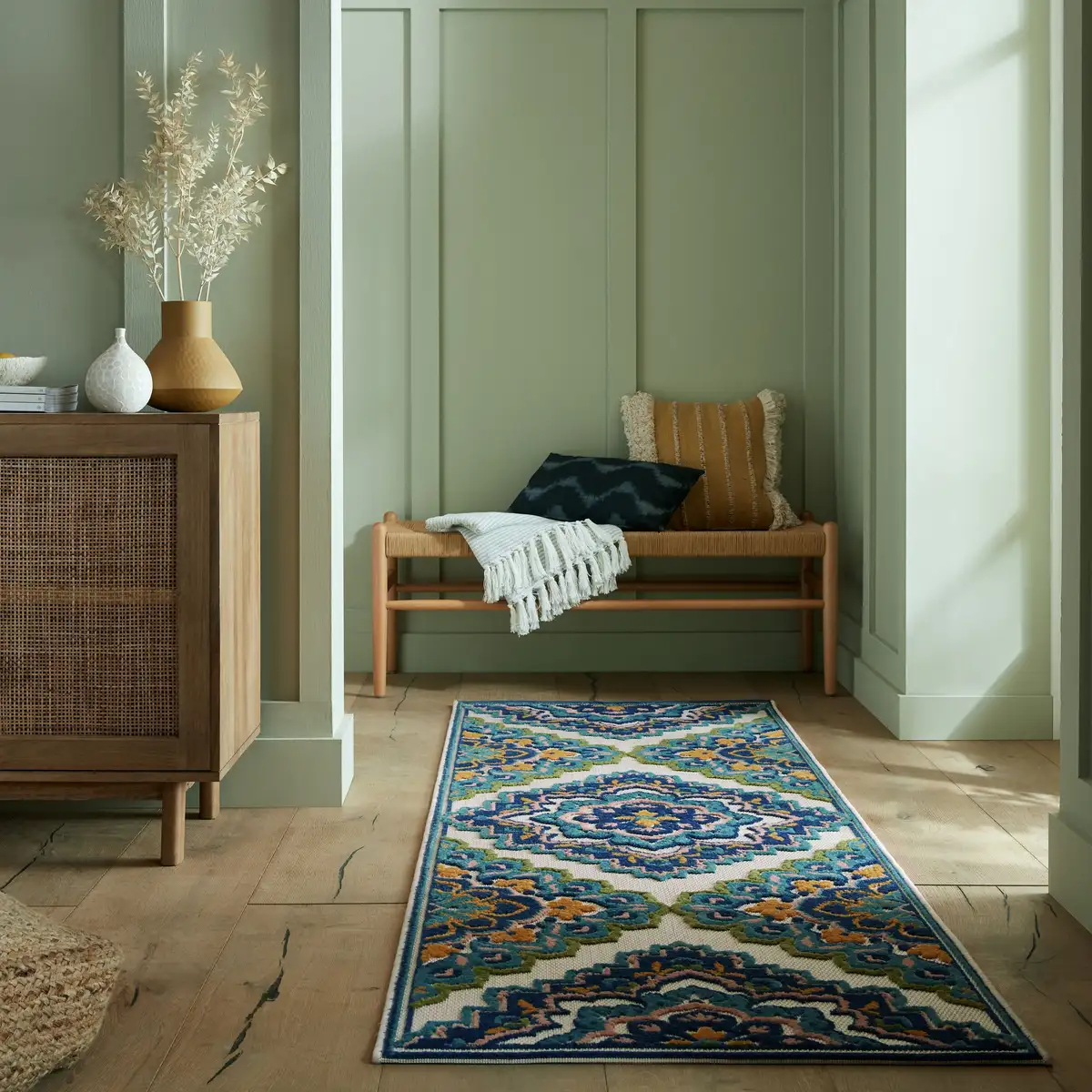 

FLAIR RUGS Ковер "Beach", прямоугольный, уличный ковер 200х290 см, цвет bunt