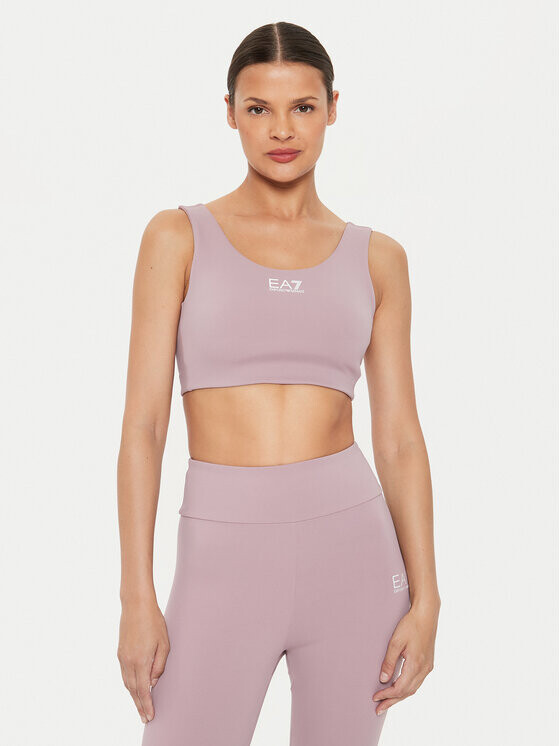 

Спортивный бюстгальтер Ea7 Emporio Armani, розовый