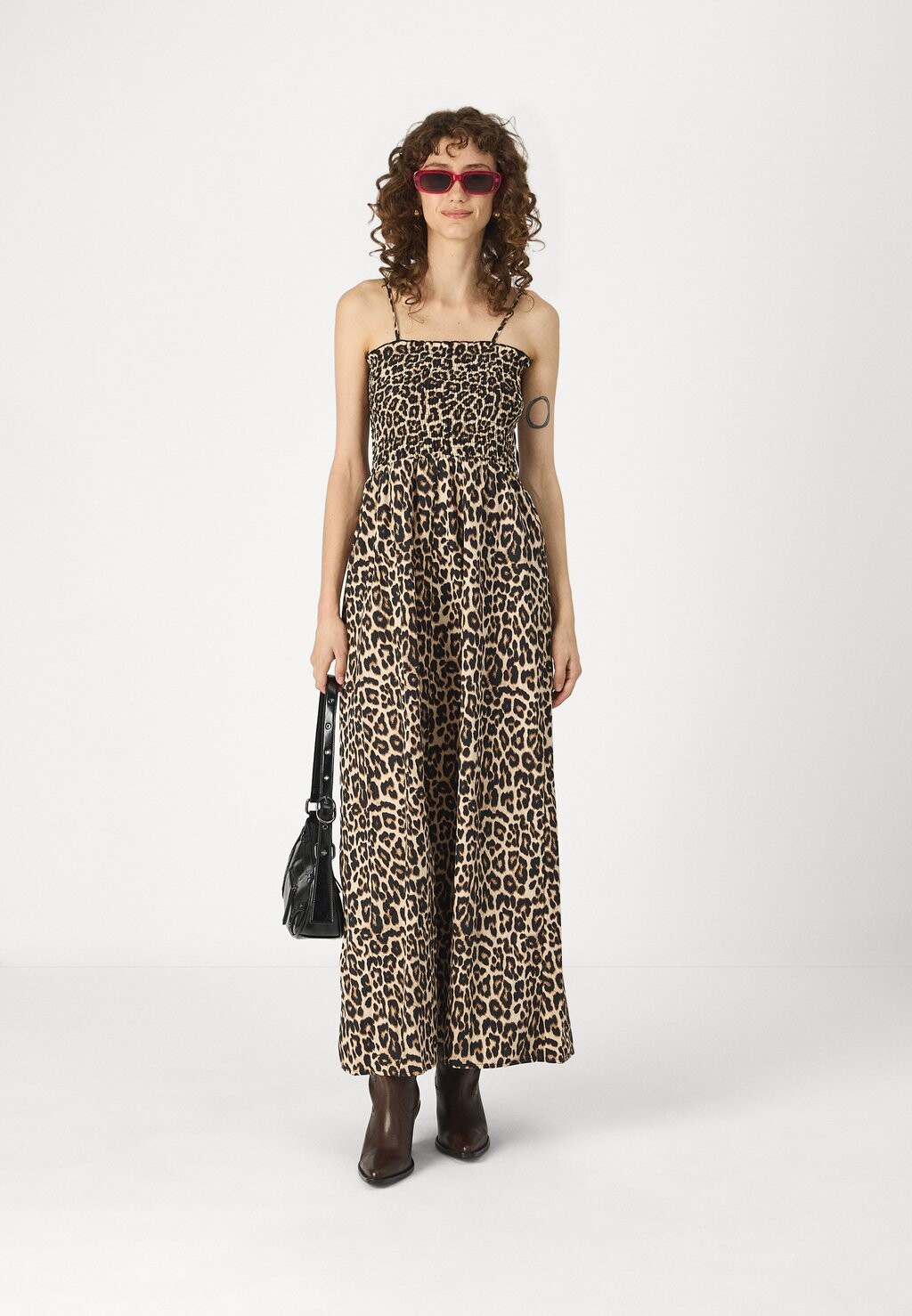 

Платье макси ONLCLARA SMOCK BOW DRESS ONLY, черный