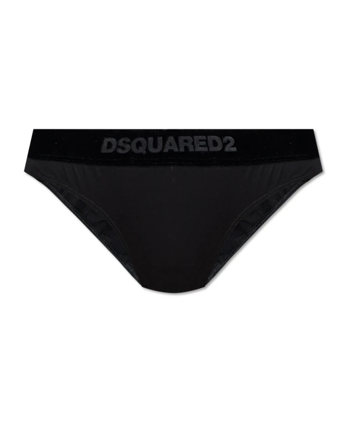 

Трусы с логотипом Dsquared2, черный
