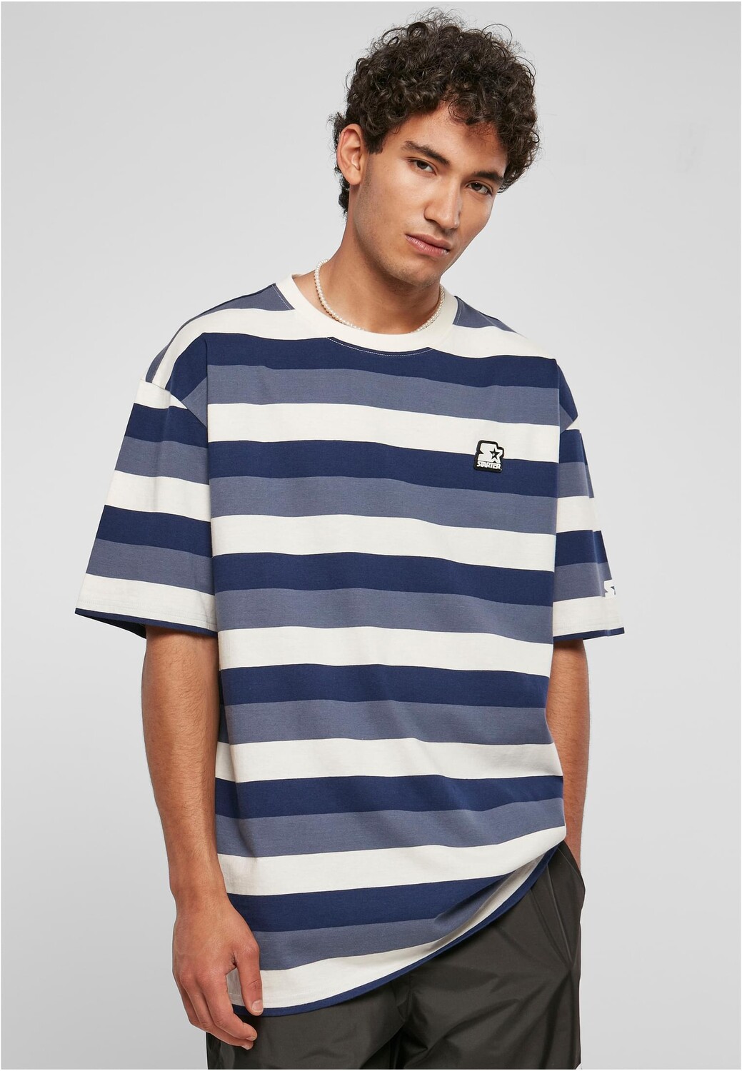 

Футболка STARTER, цвет darkblue/vintageblue/palewhite