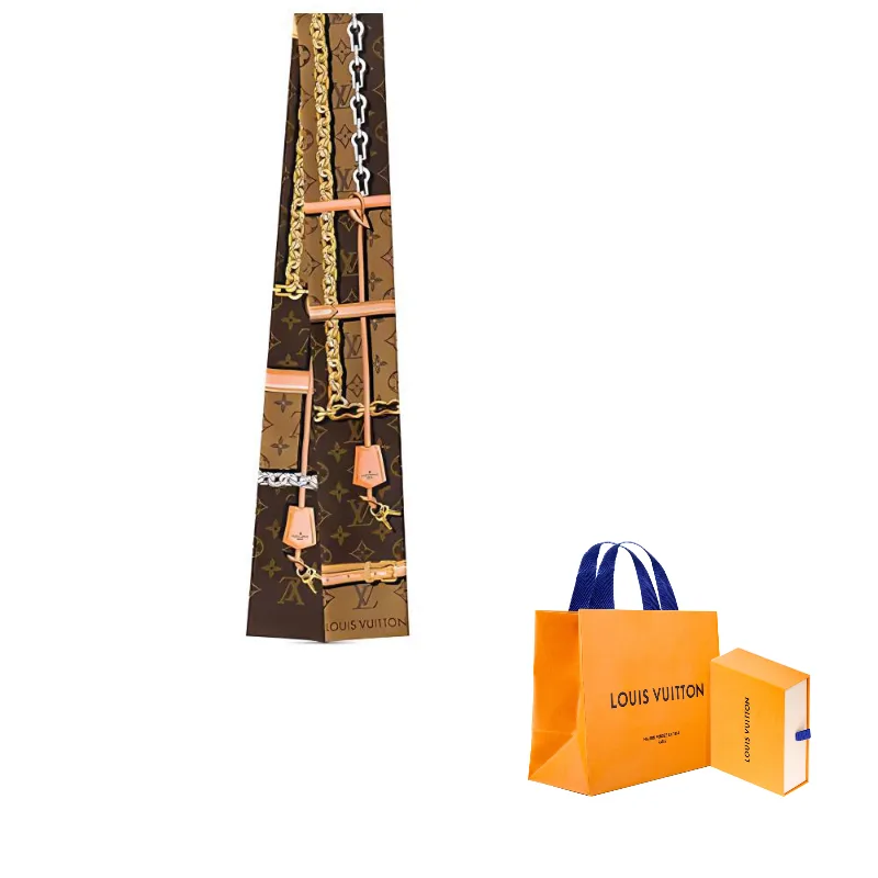 Бандана Monogram Confidential LOUIS VUITTON, коричневый