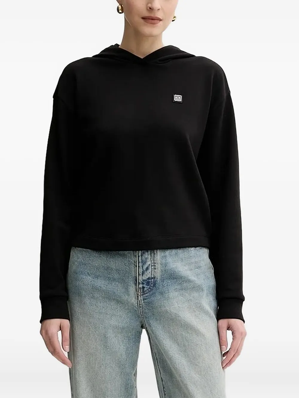 

Толстовка с логотипом Armani Exchange, черный