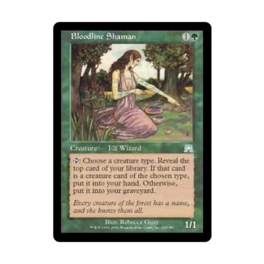 

CCG Родословный Шаман (U), MTG - Onslaught