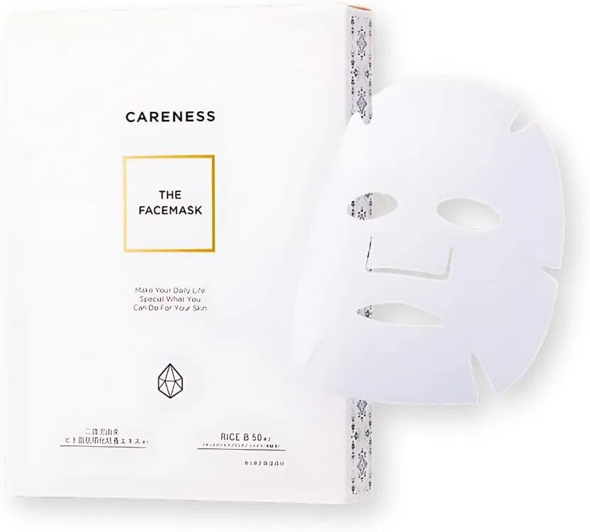 Маска для лица увлажняющая Careness RICE B 50 4 шт