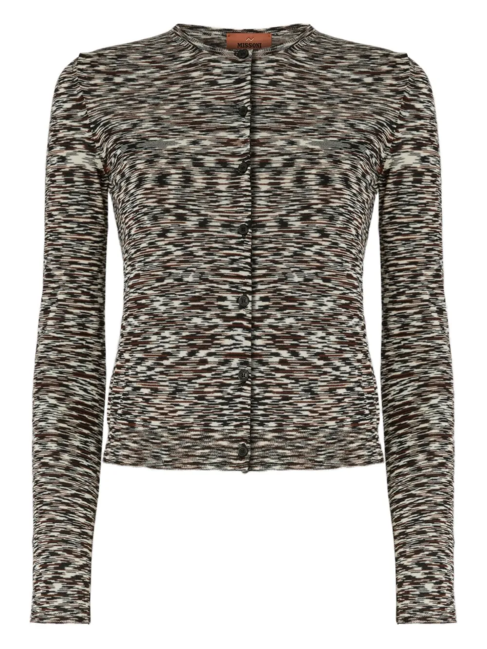 

Кардиган из смесовой шерсти с узором Missoni, черный