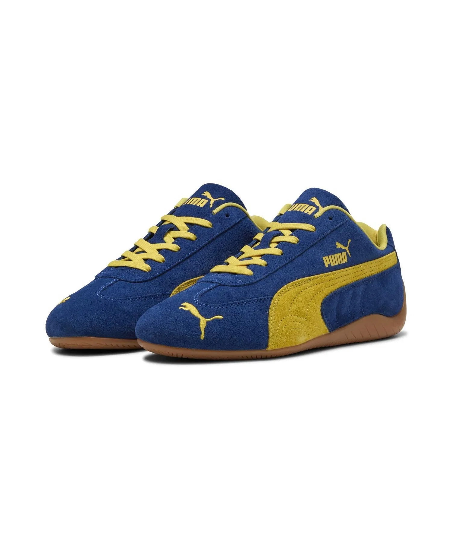 Унисекс кеды из натуральной замши SPEEDCAT OG PUMA синие — фото 3