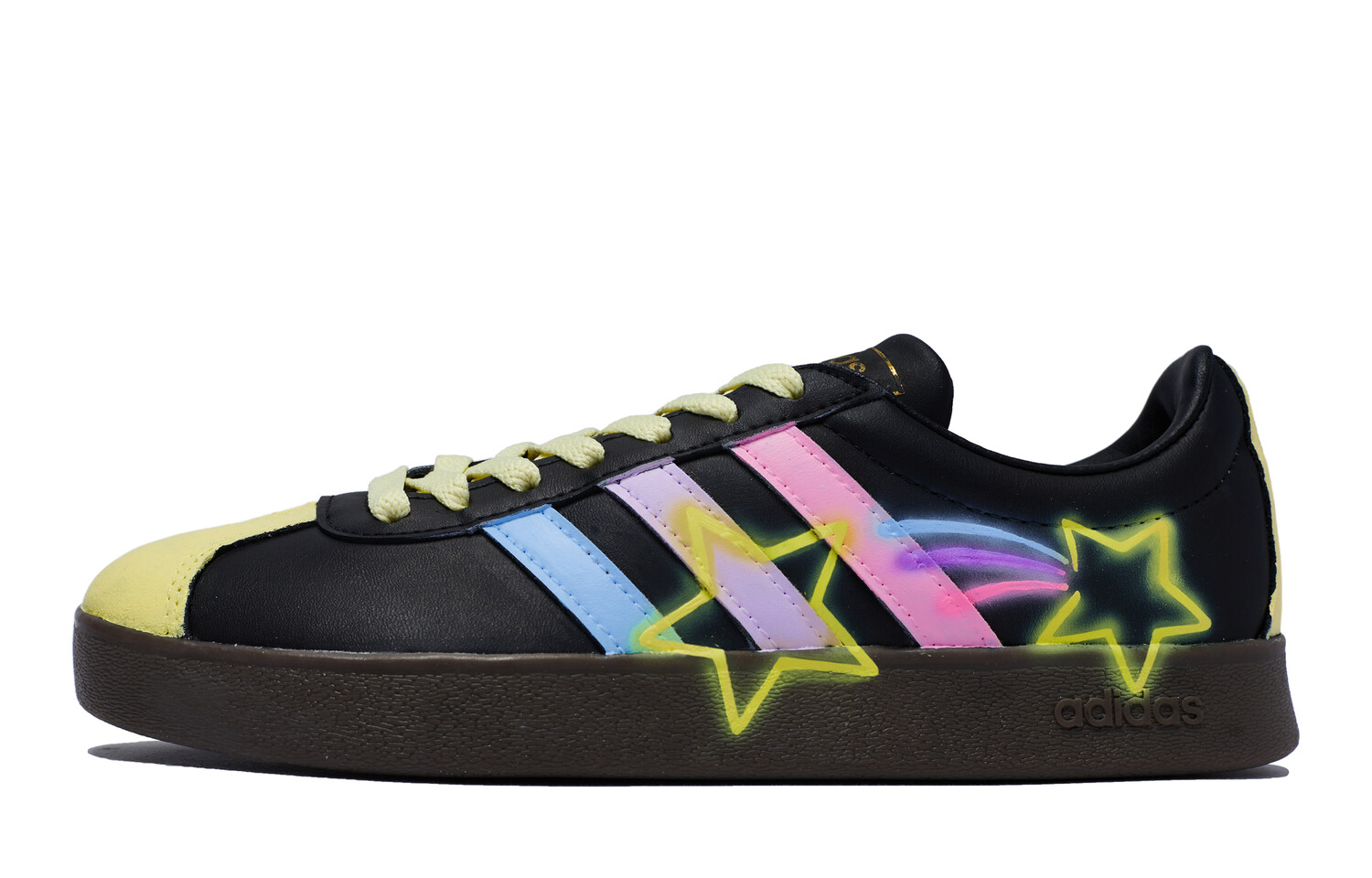 

Кроссовки adidas neo Vl Court Skateboarding Shoes Unisex Low-top Custard, черный