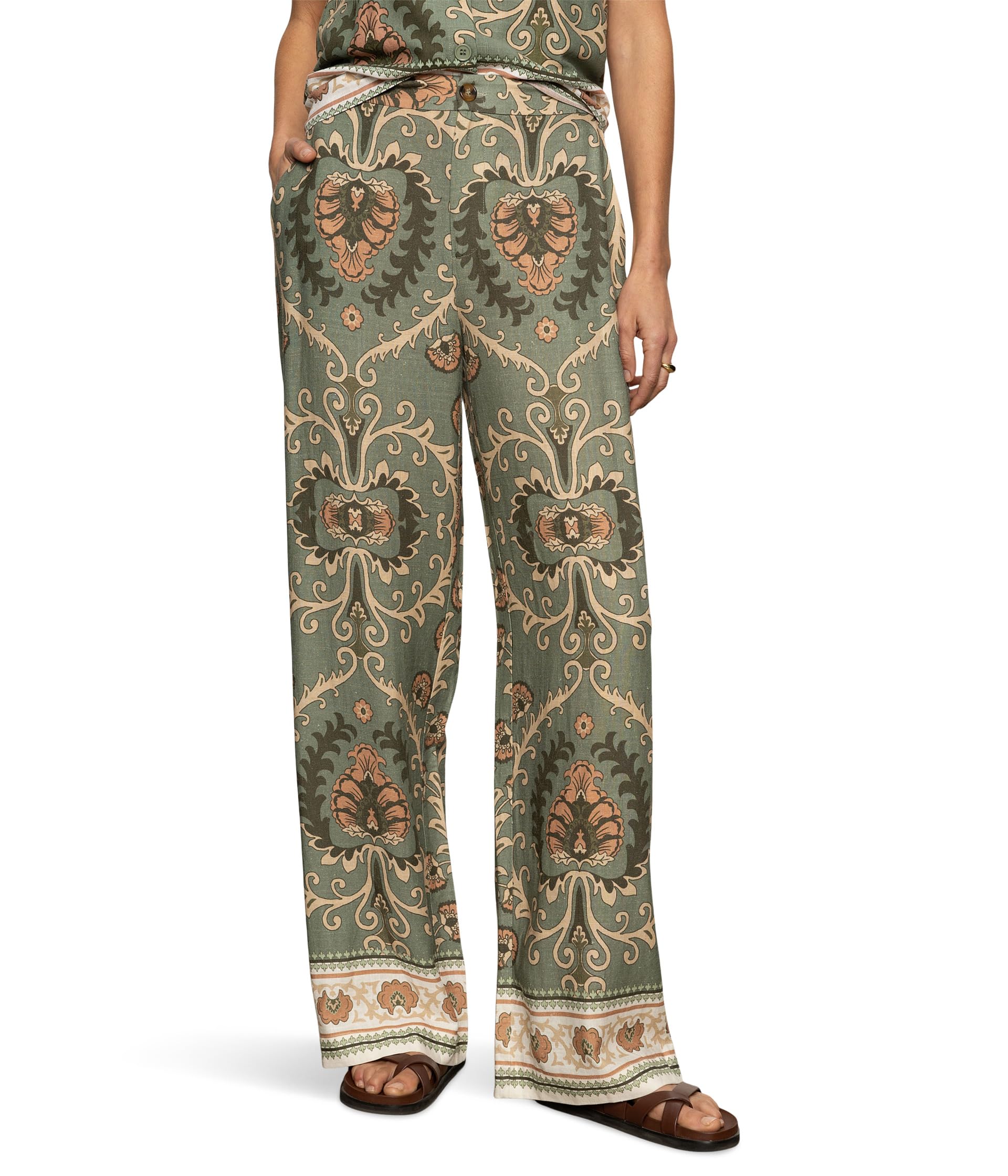 

Брюки Sanctuary The Soft Trouser, Mezzo Sage