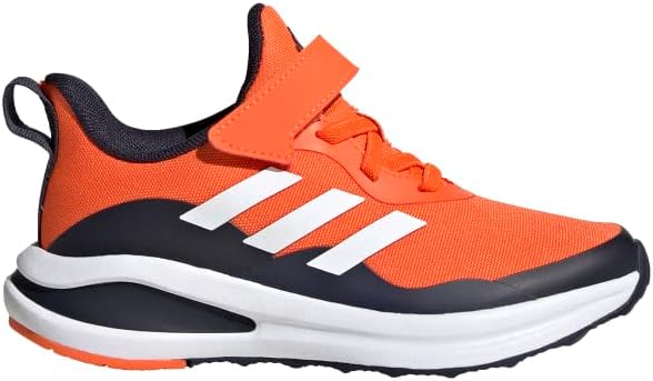 Кроссовки для детей adidas FortaRun с амортизацией Cloudfoam, белый/черный/оранжевый