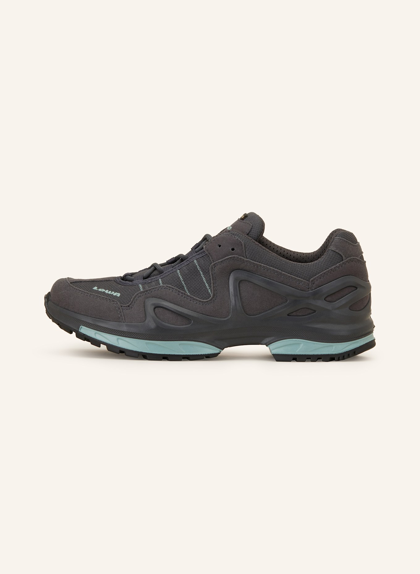 Женские треккинговые ботинки Lowa Gorgon GTX из текстиля и синтетики, серо-коричневый — фото 4