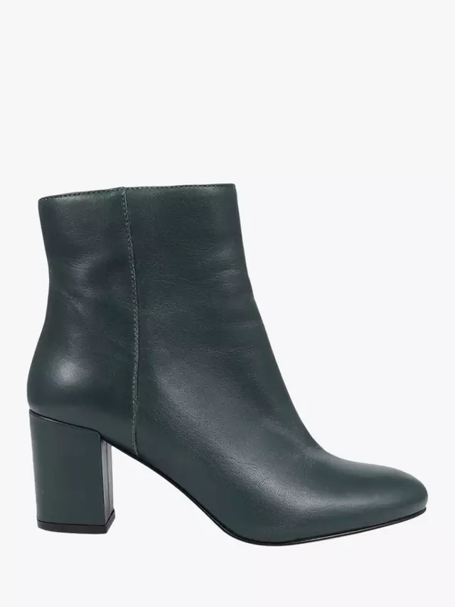 

Ботильоны Jones Bootmaker Neptune 3 Leather Heeled, цвет bottle/green