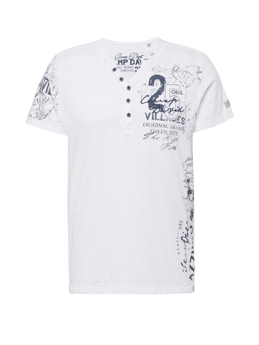 

Классическая футболка CAMP DAVID Shirt Cinque Terre, белый
